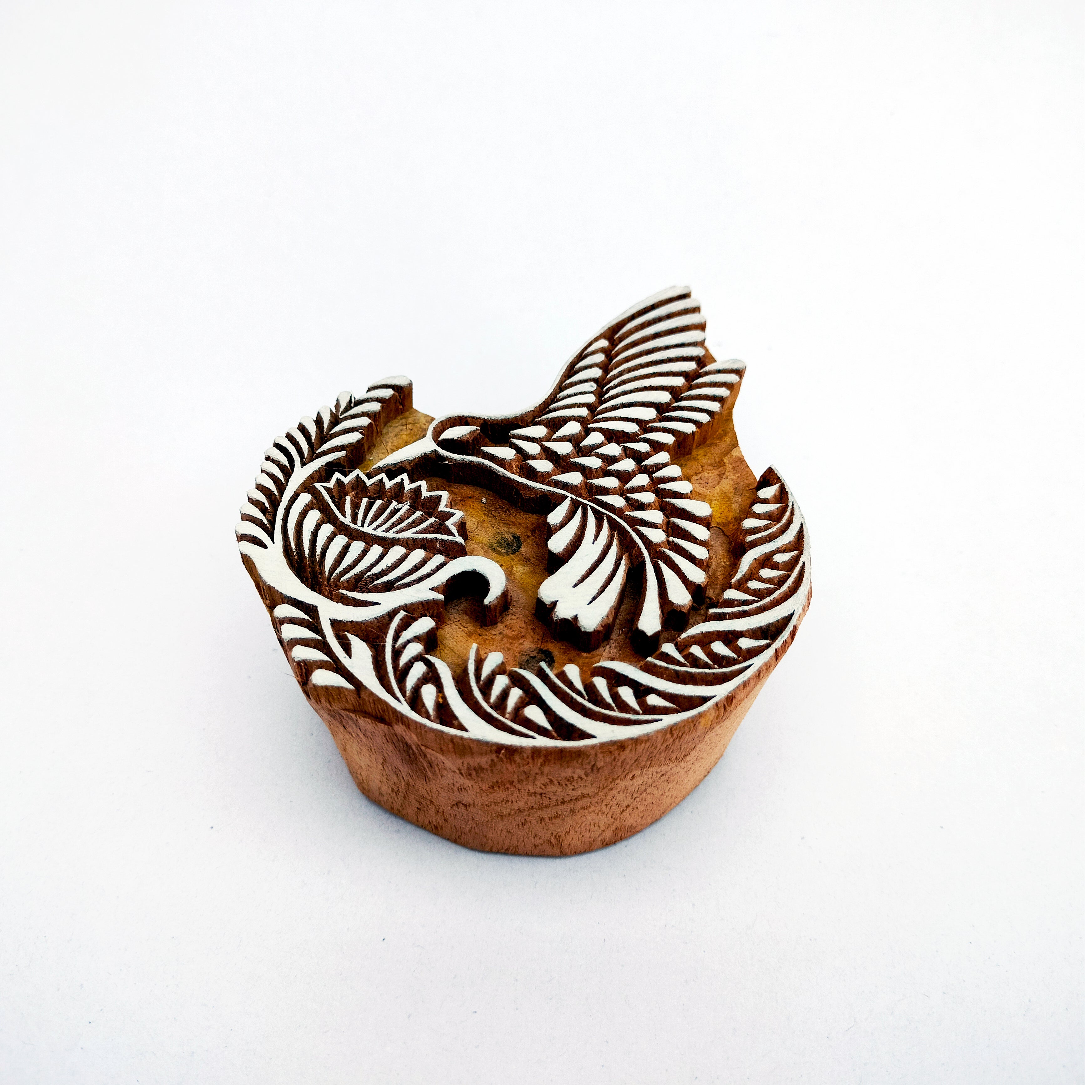 Wooden block stamp
