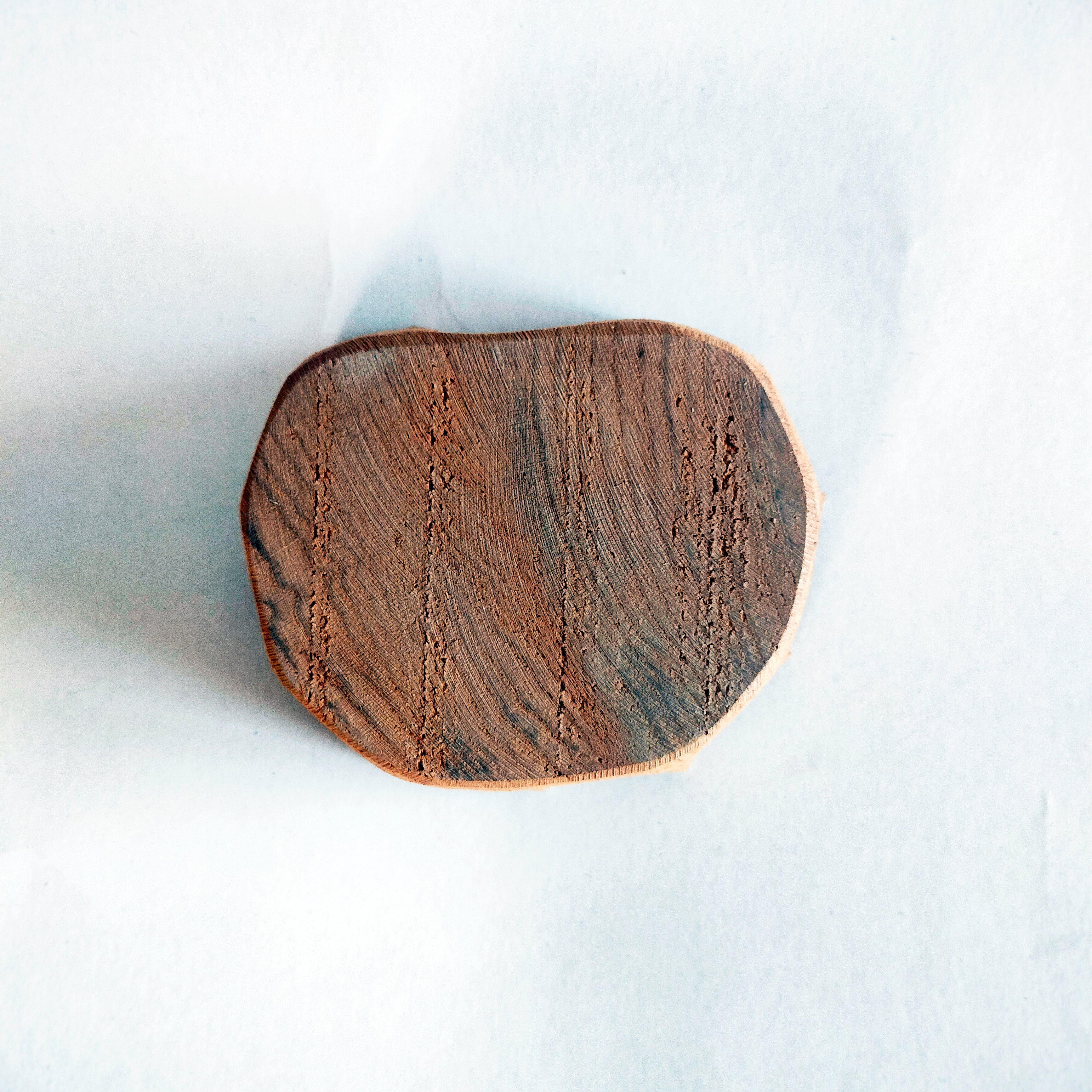 Lotus Wooden Printing Block โ Hand-Carved Stamp