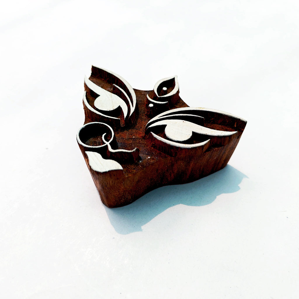 Durga Maa Wooden Hand-Carved Printing Block