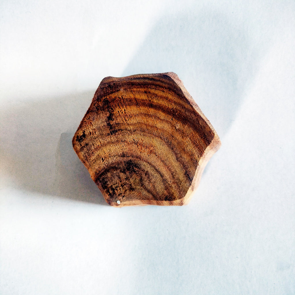 🕉️ Om Symbol Hand-Carved Wooden Stamp